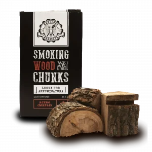 BBQ smoking chunks maple